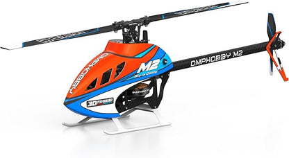 OMPHOBBY M2 V3 PRO RC Helicopter for Adults Support APP Tuning &amp Telemetry 6CH 3D Brushless Direct Drive Lightweight 320g OFS3 Flight Control 200-Class Mini Helicopter for Outdoor Orange PNP