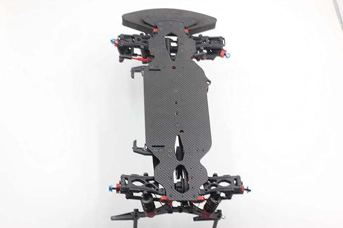SPEC-R R1 1:10 RC 1/10 4WD Electric Touring Car Carbon Fiber Main Chassis Frame (Assembled)