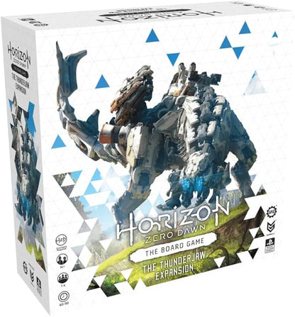 Steamforged Games H-Zero Dawn The Board Game Expansion Bundle: Frozen Wilds Sacred Lands The Lawless Badlands and Thunderjaw (4 Items)