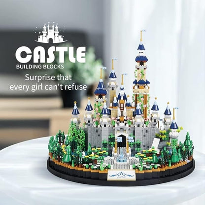 3600PCS Micro Mini Building Blocks Castle SetsCreative Ideals Dream Palace Building Block Best Bricks Gift for 14+ Boys Girls or Adults