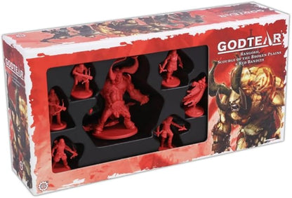 SFG Steamforged Games Godtear The Board Game Bundle: Raith'Marid Lorsann Rangosh and Blackjaw Expansion (4 Items)