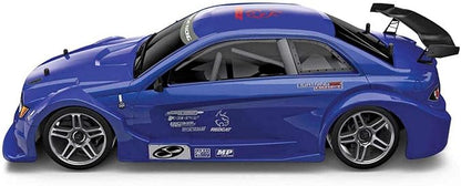 Redcat Racing Lightning EPX RC Drift Car 1/10 Scale 4WD with 2.4GHz Radio 19T Brushed Motor Tunable Suspension Remote Control Car with Battery and Charger - Metallic Blue