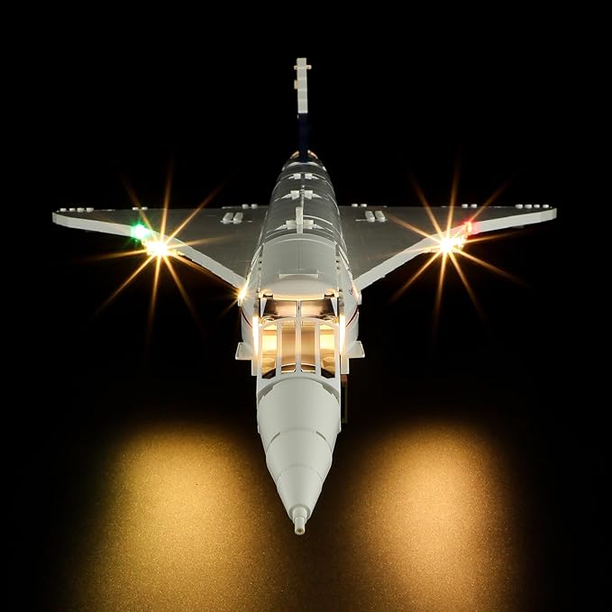 Lightailing Light for Lego- 10318 Concorde - Led Lighting Kit Compatible with Lego Building Blocks Model - NOT Included The Model Set