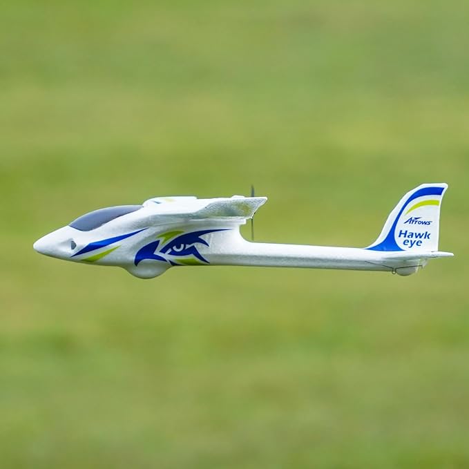 FAIR RC Arrows RC Plane 600mm Hawk Eyes Remote Control Airplane Easy to Fly Ready to Fly RTF(Include Battery Charger Radio)