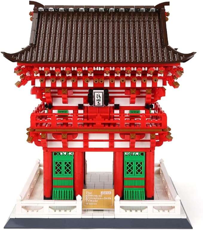 2409Pcs Kiyomizu Temple Japan Building Set World Landmark Architecture Model Collectible Toy for Kids and Adults