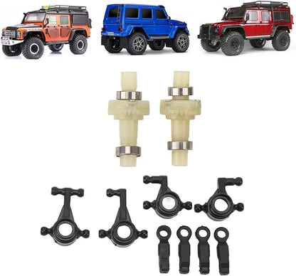 Topyond Steering Knuckles Kit OEM RC Car Spare Parts Set for Wltoys 284010 284161 K989 1/28 RC Cars