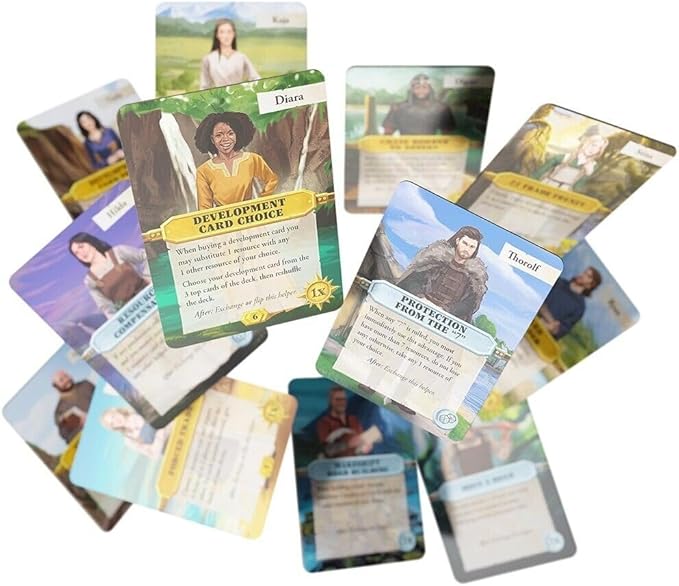 CATAN The Helpers SCENARIO EXPANSION | Strategy Board Game | Adventure Game | Family Game for Adults and Kids | Ages 12+ | 3-6 Players | Average Playtime 45-90 Minutes | Made by CATAN Studio
