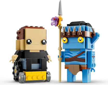 LEGO BrickHeadz Jake Sully &amp his Avatar (40554) Building Set