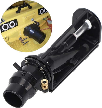 RC Boat Thruster Jet Pump Set Waterproof Low Noise Module 6 12V (Black)