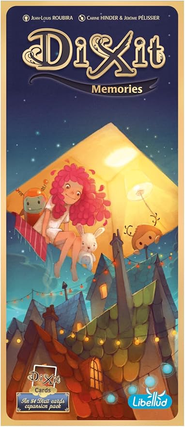 Dixit Memories Board Game EXPANSION - Explore a Fantastical World with 84 Original Art Cards! Creative Storytelling Game for Kids &amp Adults Ages 8+ 3-6 Players 30 Min Playtime Made by Libellud