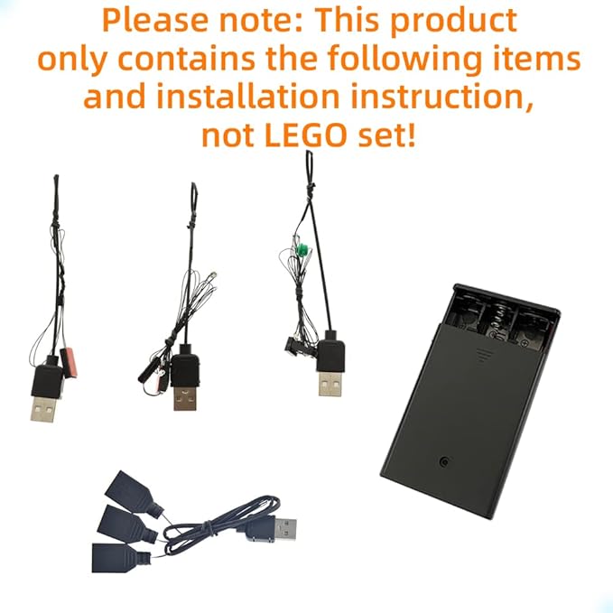 LED Light Kit Compatible with Lego Temple of The Golden Idol - for Indiana Jones 77015 Model Set (Model Set Not Included)