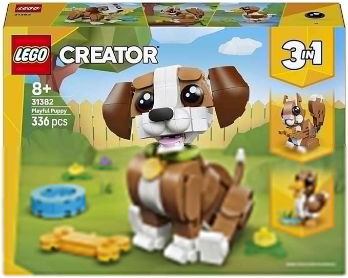 LEGO Creator Play Together! 31382 Prank Dog Toy Birthday Present Blocks Girls Boys Children 8 Years Old 9 Years Old 10 Years Old Elementary School Students Animals Pretend Play Pretend