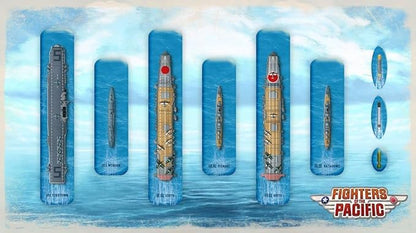 Don't Panic Games | Fighters of The Pacific - Théâtre Expansion (Extension) | Board Game | Ages 14+ | 2 Players | 120 Minutes