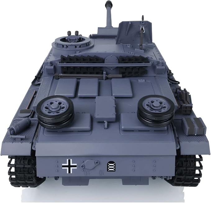 TOUCAN RC HOBBY 2.4G Henglong 1/16 Scale 7.0 Plastic German Stug III RTR RC Tank Model 3868