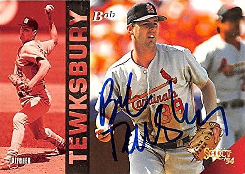 Sports Memorabilia Autograph Warehouse 246305 Bob Tewksbury Autographed Baseball Card - St Louis Cardinals 1994 Score Select - No. 83