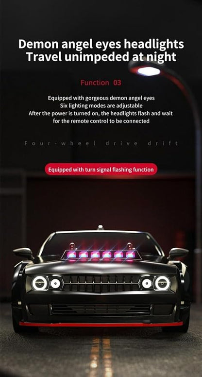 ZLL Beast SG216MAX High Performance 1/16 Scale 4WD RC Drift Car with Brushless Motor LED Lights Full Proportional Radio Control Black