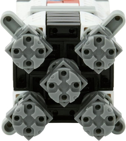 nanoblock - Space - Saturn V Rocket Sight to See Series Building Kit Small