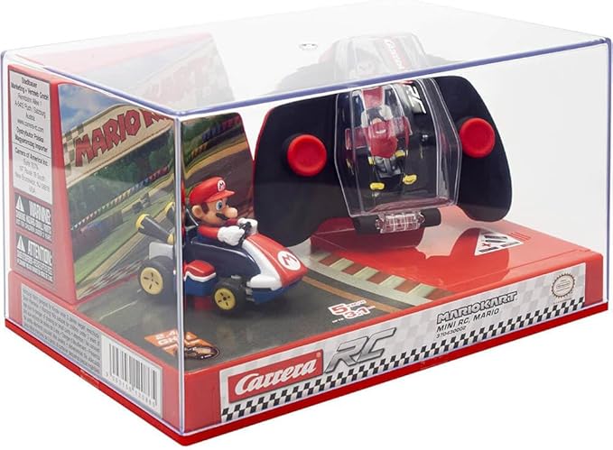 Carrera RC Nintendo Mario Kart 2.4 GHz Mini Collectible Radio Remote Control Toy Car Vehicle - Mario