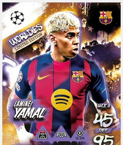 Match Attax New Mega Multipack 25/26 Soccer Cards Includes 48 Cards + 3 LE Cards + Bundle with Hassentials Sticker 2026 Soccer Cards