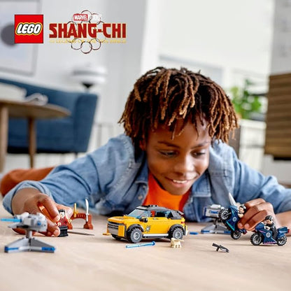 LEGO Marvel Shang-Chi Escape from The Ten Rings 76176 Building Kit (321 Pieces)