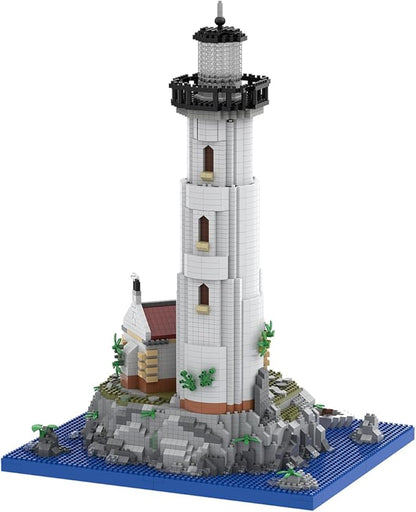 Micro Mini Island Lighthouse Building Block Toys Gifts for Kids and Adults (3668 PCS)