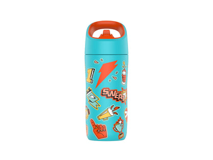 Gatorade Kids' Rookie Metal Water Bottle, 12oz, Stainless Steel Bottle, Double-Wall Insulation, Vacuum Insulated, Thermo Mug