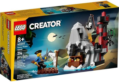 LEGO Scary Pirate Island GWP Building Set (40597 214 pcs)