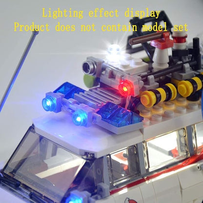 LED Light Kit Compatible with Lego 21108 Ghostbusters ecto 1 (Ver.2014) - Lighting Set for Building Model (Model Set Not Included)