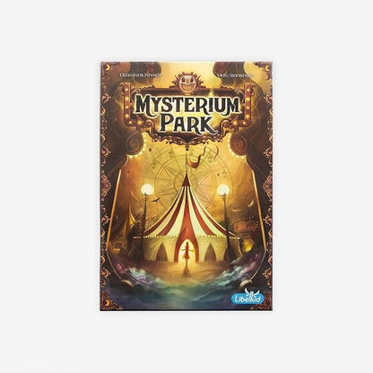 Asmodee Mysterium Park Board Game - Uncover Dark Secrets in a Charming Carnival Setting Cooperative Mystery for Kids &amp Adults Ages 10+ 2-7 Players 28 Minute Playtime