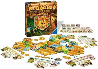 Ravensburger The Quest for El Dorado: The Golden Temples Adventure Family Game for Ages 10 &amp Up