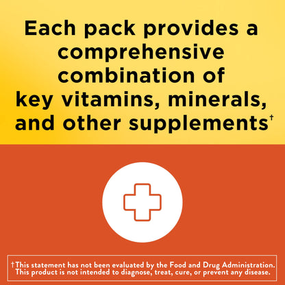 Nature Made Daily Diabetes Health Pack, Dietary Supplement for Nutritional Support, 30 Packets, 30 Day Supply