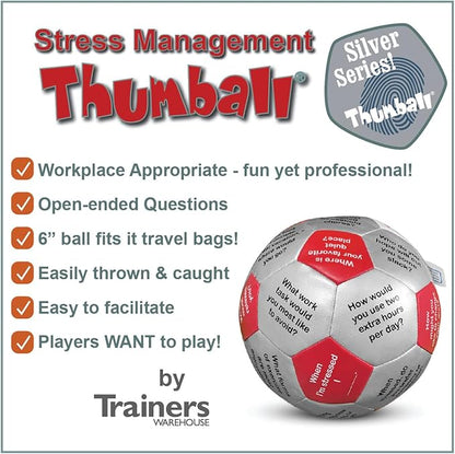 Trainers Warehouse 6 Thumball Collection 32 Prompts for Conversation Team Building Relationship and Training