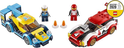 Lego 60256 City Nitro Wheels Racing Cars Toy with 2 Race Drivers Minifigures Rally Vehicles for Kids 5+ Year Old