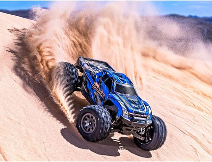 107154-1BLUE Traxxas Mini Maxx BL-2S - Blue