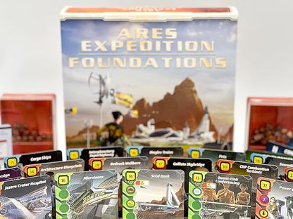 Terraforming Mars Ares Expedition: Foundations by Stronghold Games Strategy Expansion Board Game