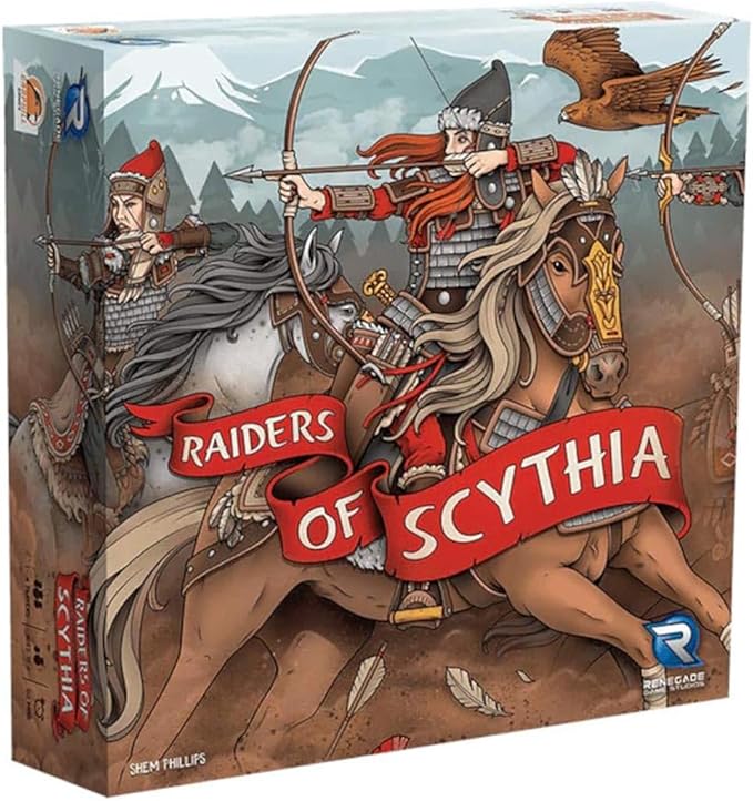 Renegade Game Studios Raiders of Scythia: Strategy Board Games Ages 12+ 1-4 Players