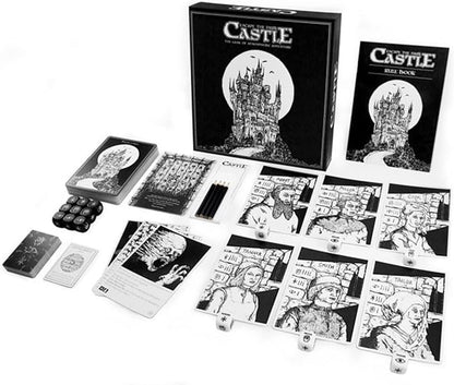 Escape The Dark Castle Board Game - Fantasy Horror Adventure Cooperative Gameplay Strategy Game for Teens and Adults Ages 14+ 1-4 Players 45 Minute Playtime Made by Themeborne