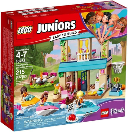 LEGO Juniors Stephanie’s Lakeside House 10763 Building Kit (215 Piece)