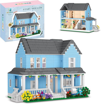 Gilmore House Building Set Compatible with Lego for GirlsArchitecture Building House Kit for Women DecorGirls Christmas Birthday Gifts 1559 pcs
