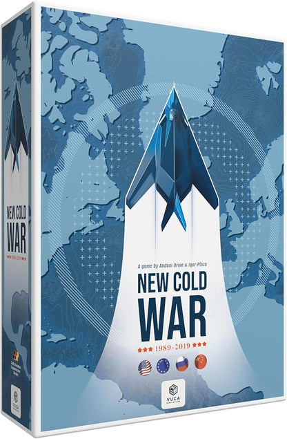 | New Cold War: 1989–2019 | Board Game | Card-Driven Geopolitical Strategy Wargame | 1–4 Players | Solo &amp Team Modes