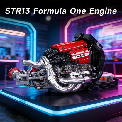 Mould King 10188 Engine Building Kit for Adults Combustion Racing Car Engine Model Kit for Display STEM Building Project for Teens 14+(980 PCS)