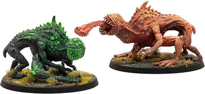 Modiphius Entertainment: Fallout: Miniatures - Cryptids - Snallygasters - 2 Resin Figures Unpainted &amp Unassembled RPG Wilds of Appalachia Licensed