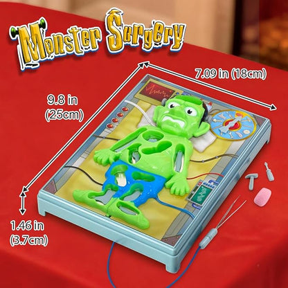 Operated Monster Board Game for Kids Ages 3-8-12 Years Old with Tweezers and Fun Game Pieces Classic Education Board Game for Single or 2 Player Popular Gifts for Kids