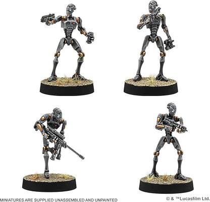 Asmodee Star Wars: Legion BX-Series Droid Commandos - Tabletop Miniatures Game Strategy Game for Kids and Adults Ages 14+ 2 Players 90 Min Playtime