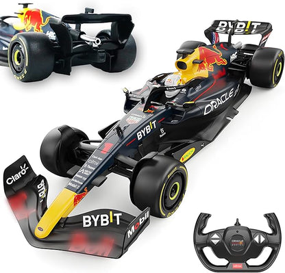 BEZGAR F1 RedBull Remote Control Car - 1:12 Officially Licensed Rb18 Toy Car 2.4GHz Race F1 Collection RC for BoysGirls and Adults Ideal for Kids &amp Collectors 94700