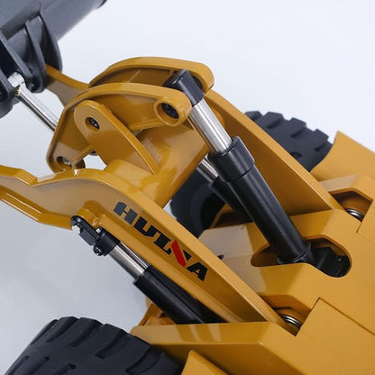 US in Stock 1/14 HUINA Toys 2.4G 10CH Radio Controlled Loader 1583 Electric Lifting System Lights Sound RC Construction Vehicles Assembled Hobby Garde Model for Adult Hobby