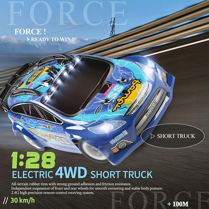 GoolRC WLtoys 284010 RC Cars 1:28 Scale Remote Control Car 4WD 30KM/H High Speed RC Drift Car for Adults