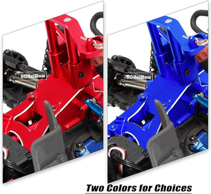 RC Composite Front Rear Upper Gearbox Covers and Shock Tower Upgrades for 1/10 Big Rock 3S BLXGranite/Senton 3S BLXGranite/Senton Mega5501/8 Typhon 3S BLXTyphon Mega550Red