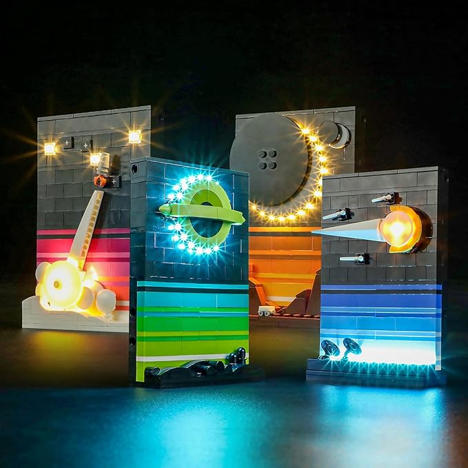 BRIKSMAX Led Lighting Kit for Lego-21340 Tales of The Space Age - Compatible with Lego Ideas Building Set- Not Include Lego Set