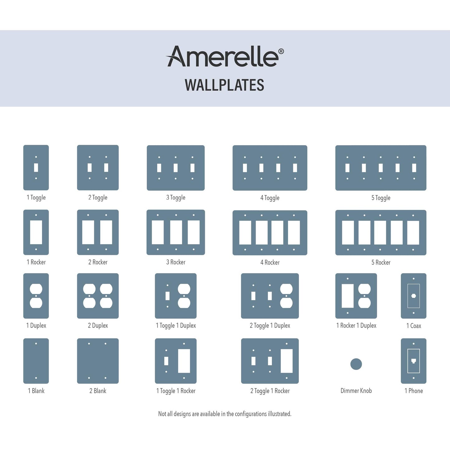 Amerelle 43DVB English Garden Wallplate, 1 Duplex, Cast Metal, Aged Bronze, 1-Pack